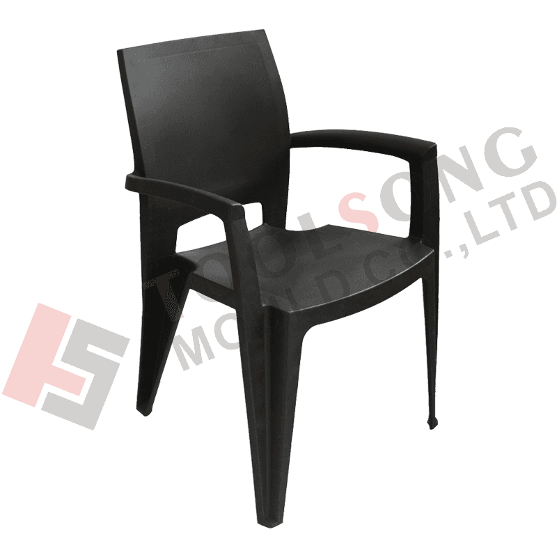 Mold For Plastic Chair with Armrest